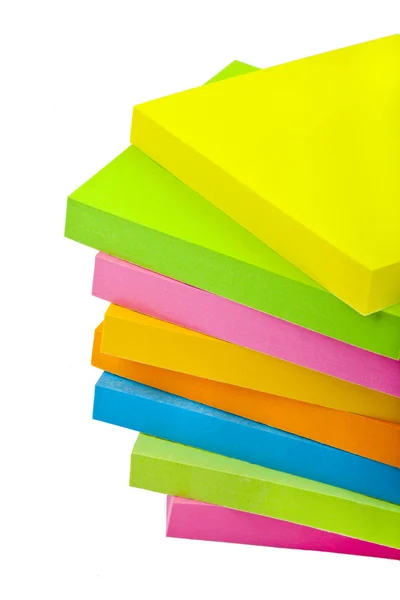 Stack of Sticky Note Pads — Stock Photo, Image