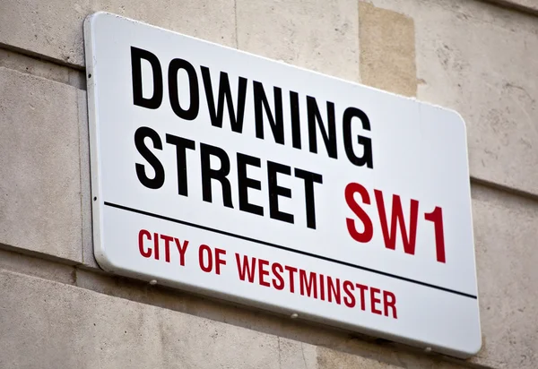 Downing Street in London — Stock Photo, Image