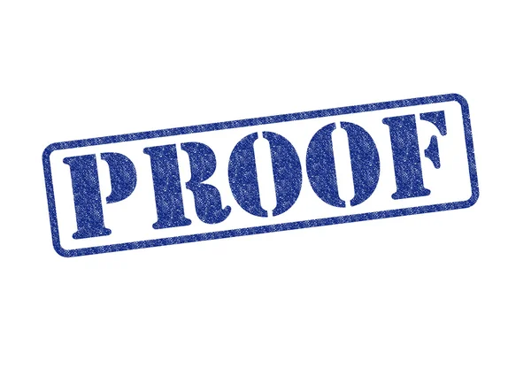 PROOF — Stock fotografie