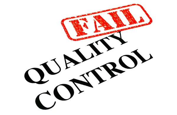 Failed Quality Control — Stock Photo, Image