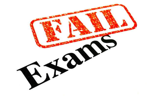 Examens is mislukt — Stockfoto