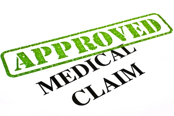 Medical Claim APPROVED — Zdjęcie stockowe