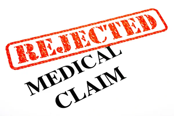 Medical Claim REJECTED — Stock Photo, Image