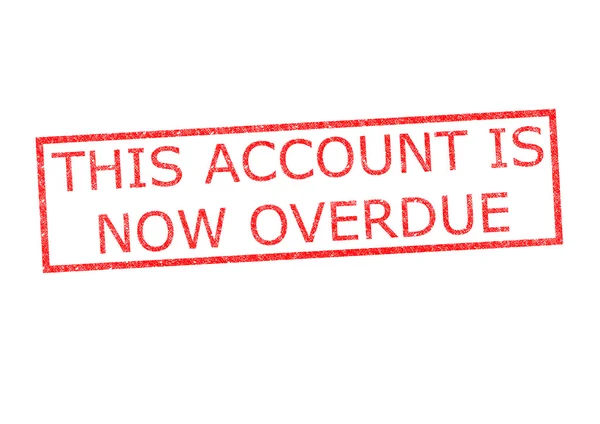 Bu hesap, şimdi gecikmiş damgası olduğunu