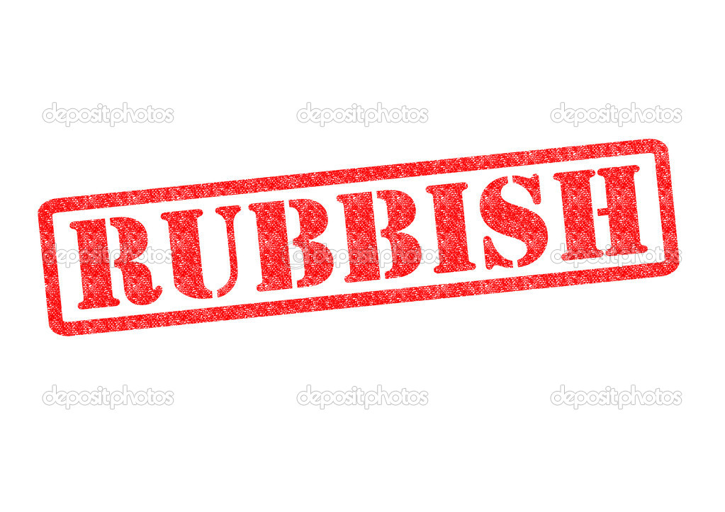 RUBBISH Rubber Stamp