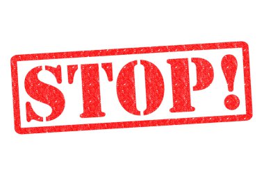 STOP! clipart