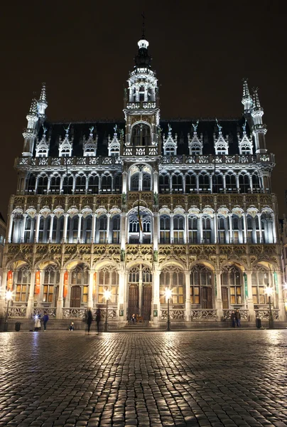 Maison du roi (Broodhuis) in grand place, Brussel — Stockfoto