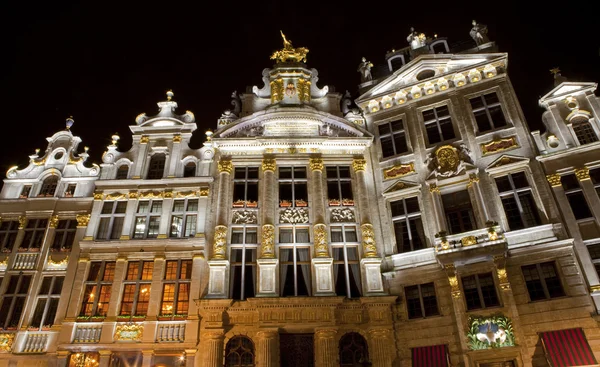 Hallen in het grand place in Brussel. — Stockfoto