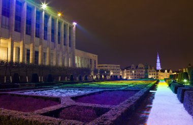 Mont des Arts in Brussels. clipart