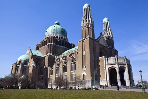 Nationale Basiliek van het heilig hart in Brussel — Stockfoto