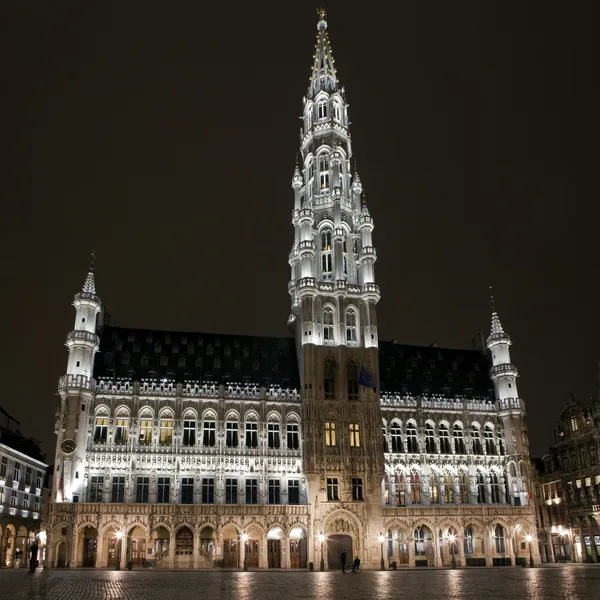 Brüksel Belediye Binası (Hotel de Ville) — Stok fotoğraf