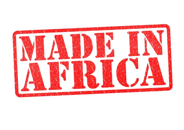 HECHO EN ÁFRICA Sello de goma —  Fotos de Stock