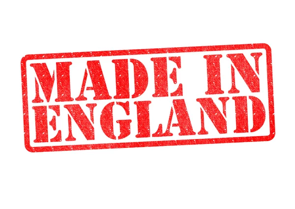 Made in England-Gummi-Briefmarke — Stockfoto