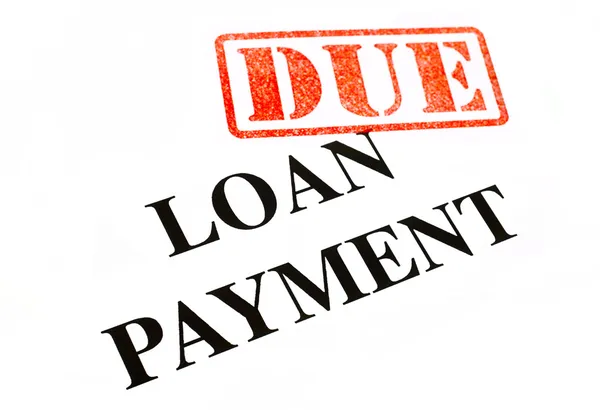 Loan Payment DUE. — Stock Photo, Image