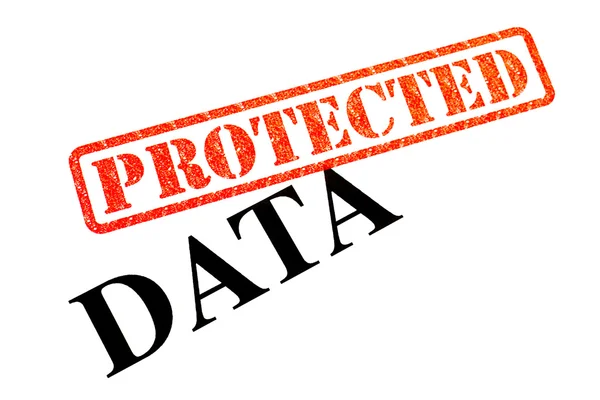 Dados protegidos — Fotografia de Stock