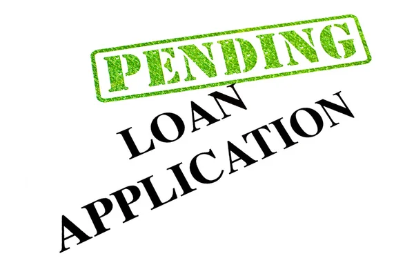 Loan Application PENDING — Stock Photo, Image