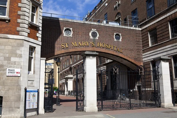 St. mary's hospital in paddington, Londen — Stockfoto