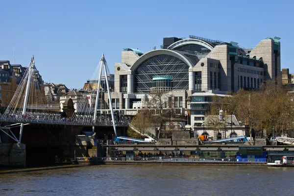 Charing Cross Station w Londynie — Zdjęcie stockowe