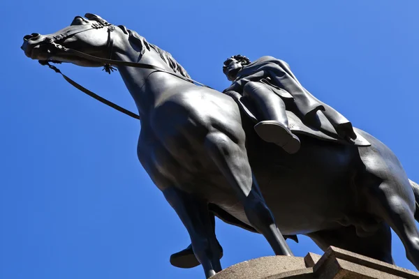 Dük wellington heykelinin Londra — Stok fotoğraf