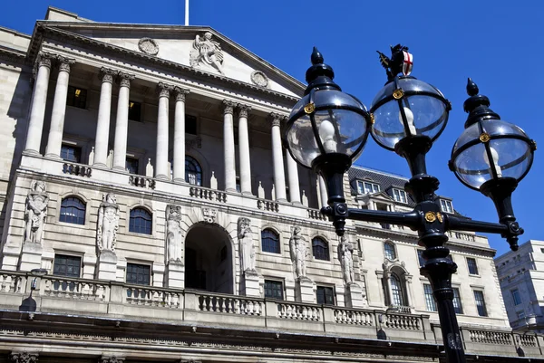 Banco da Inglaterra em Londres — Fotografia de Stock