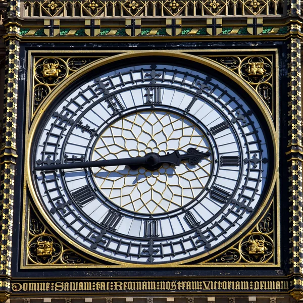 Big Ben Clock Face Detail in London — Stock Photo, Image