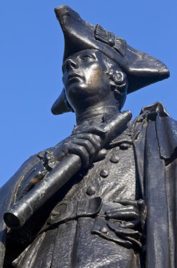 Genel james wolfe heykel greenwich Parkı