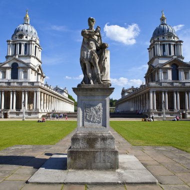 Grand Square at the Royal Naval College in Greenwich clipart