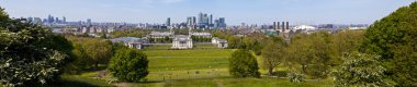 greenwich Parkı Londra panoramik