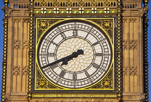 Big Ben (Casas del Parlamento) Reloj Cara — Foto de Stock
