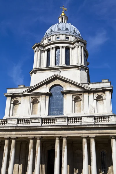 Queen Mary Court at the Royal Naval College in London — Stock Photo, Image