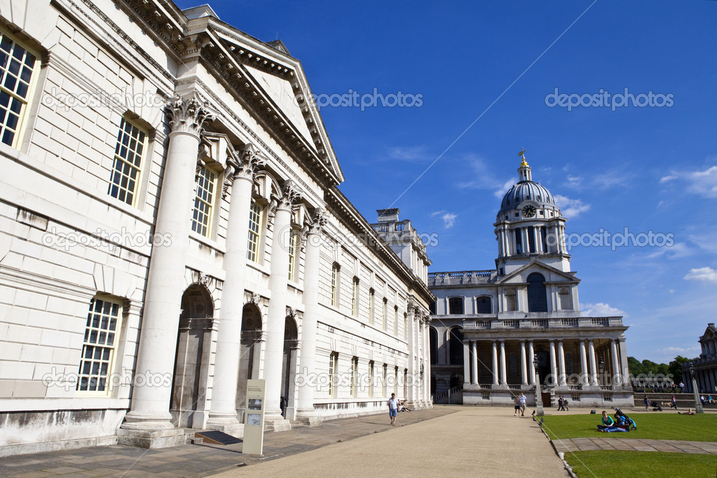 Royal Naval College in Greenwich, London