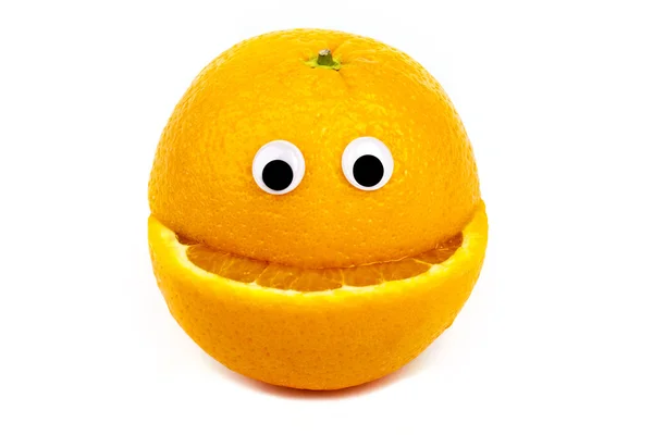 Orange Character — Stock Photo, Image