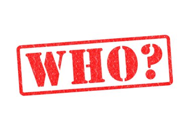 WHO? clipart