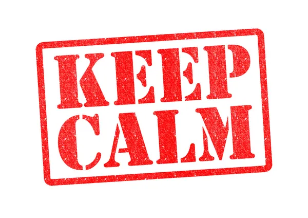 KEEP CALM — Stock Photo, Image