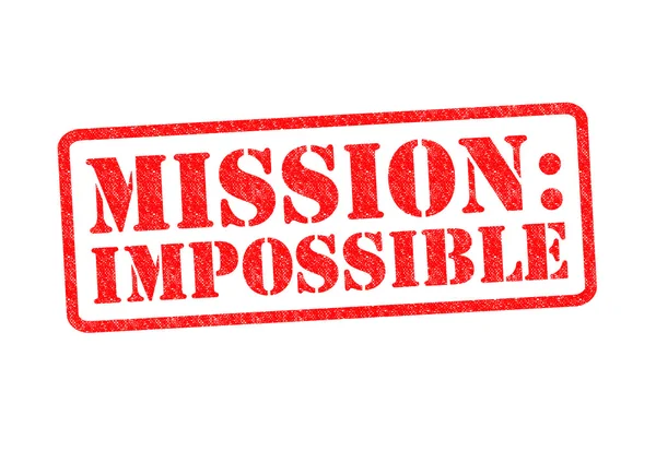 Mission: unmöglich — Stockfoto