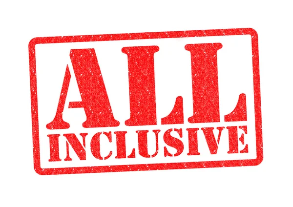 ALL INCLUSIVE — Stock Photo, Image