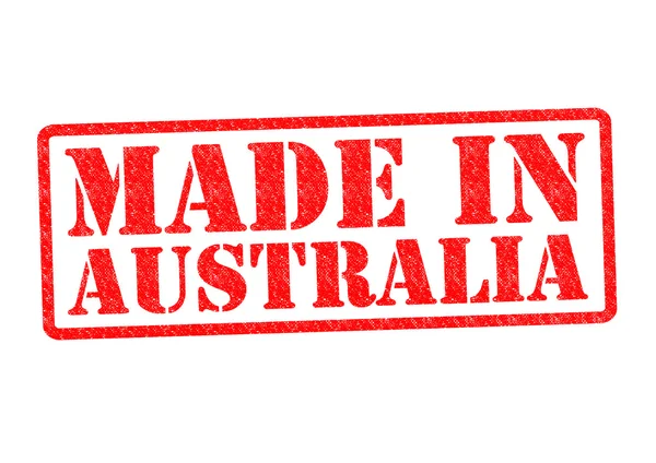 Produsert i Australia – stockfoto