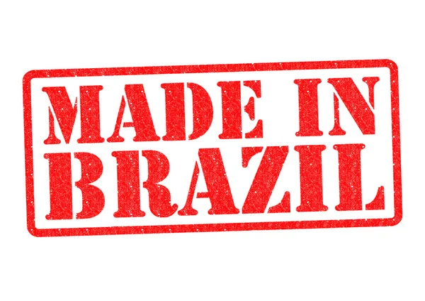 MADE IN BRAZIL — Stock Photo, Image