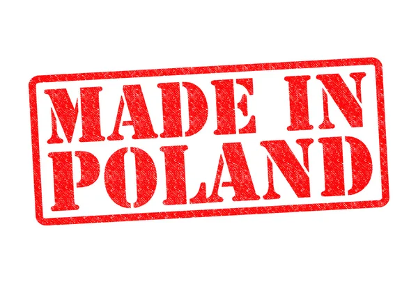 MADE IN POLAND — Stock Photo, Image