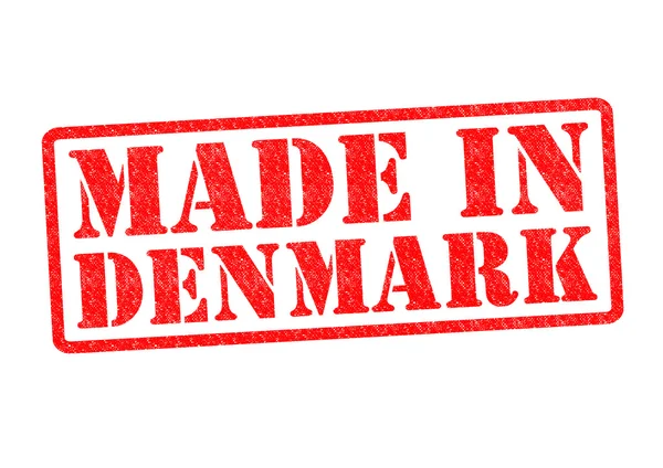 MADE IN DENMARK — Stock Photo, Image