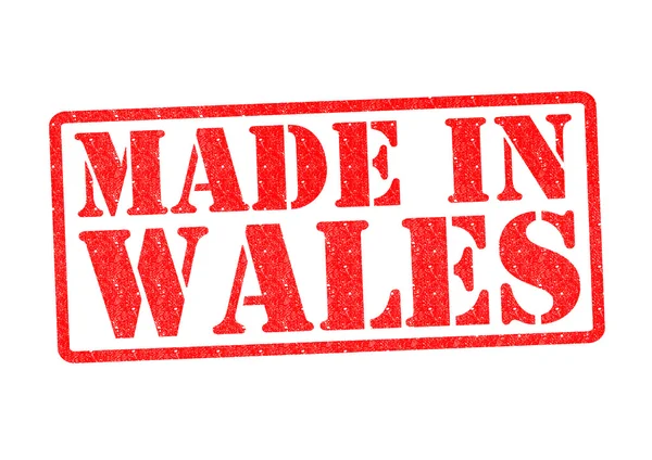 Realizzato in wales — Foto Stock