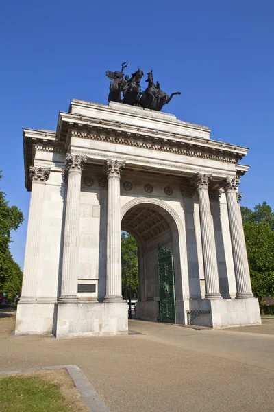 Wellington Arch en Londres — Foto de Stock