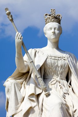 Kraliçe victoria heykel de kensington Sarayı Londra