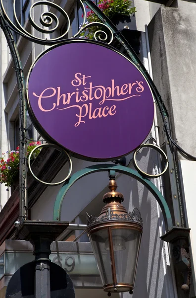 St. Christopher 's Place en Londres — Foto de Stock