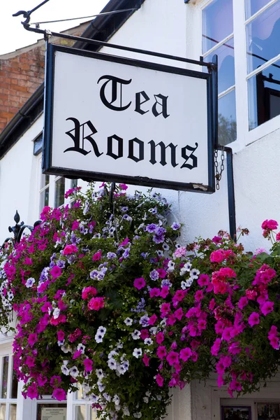 Salas de chá britânicas — Fotografia de Stock