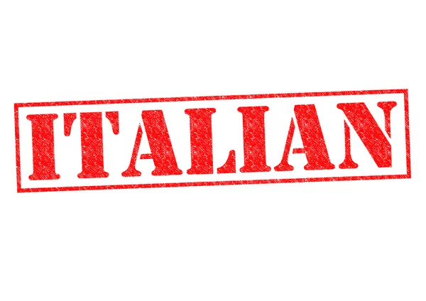 Italiano — Foto de Stock
