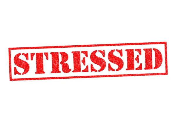 Gestress — Stockfoto