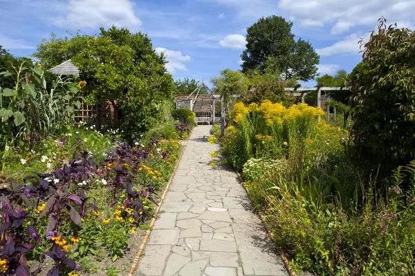 O jardim murado em Brockwell Park, Brixton . — Fotografia de Stock