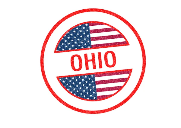 OHIO Rubber Stamp — Stock Photo, Image