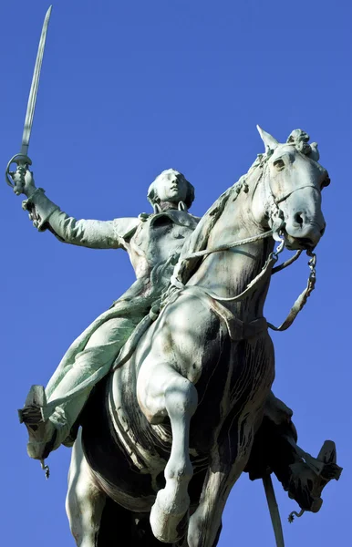 Estatua de Lafayette en París — Foto de Stock